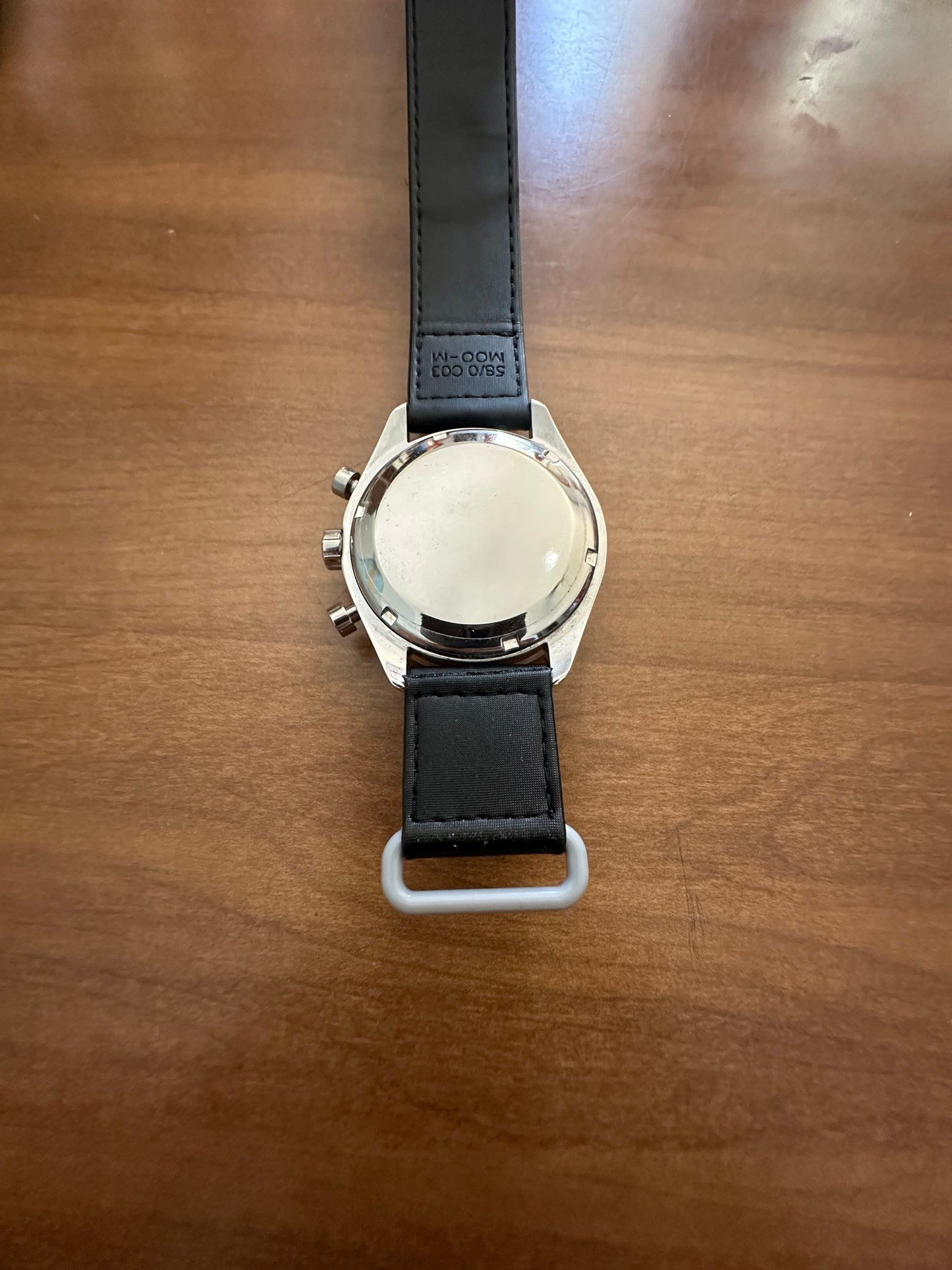 Omega X Swatch Mission to the Moon MoonSwatch in metal case