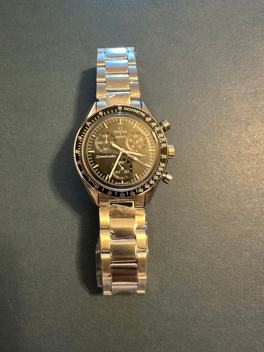 Omega X Swatch Mission to Mercury MoonSwatch in metal case